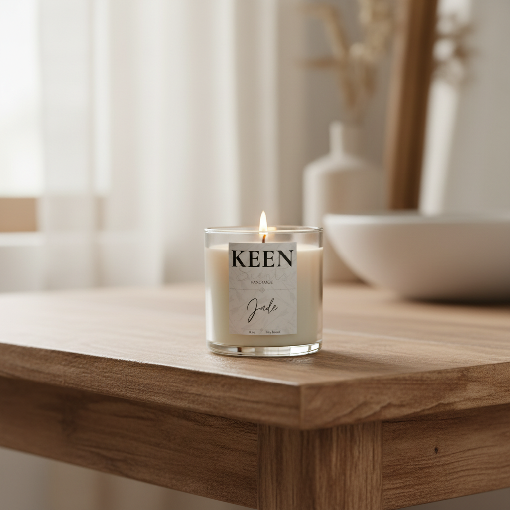Keen Scents Jade Scented Candle