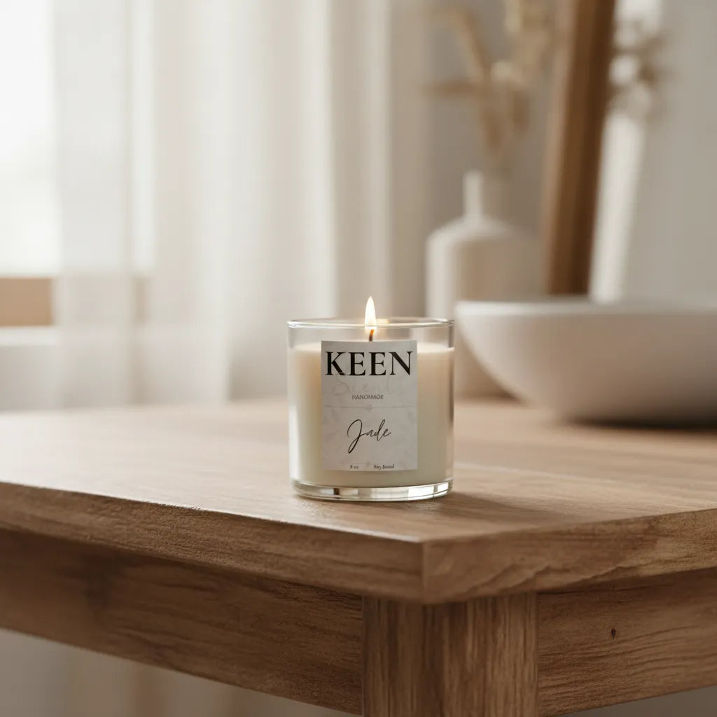 Keen Scents Jade Scented Candle