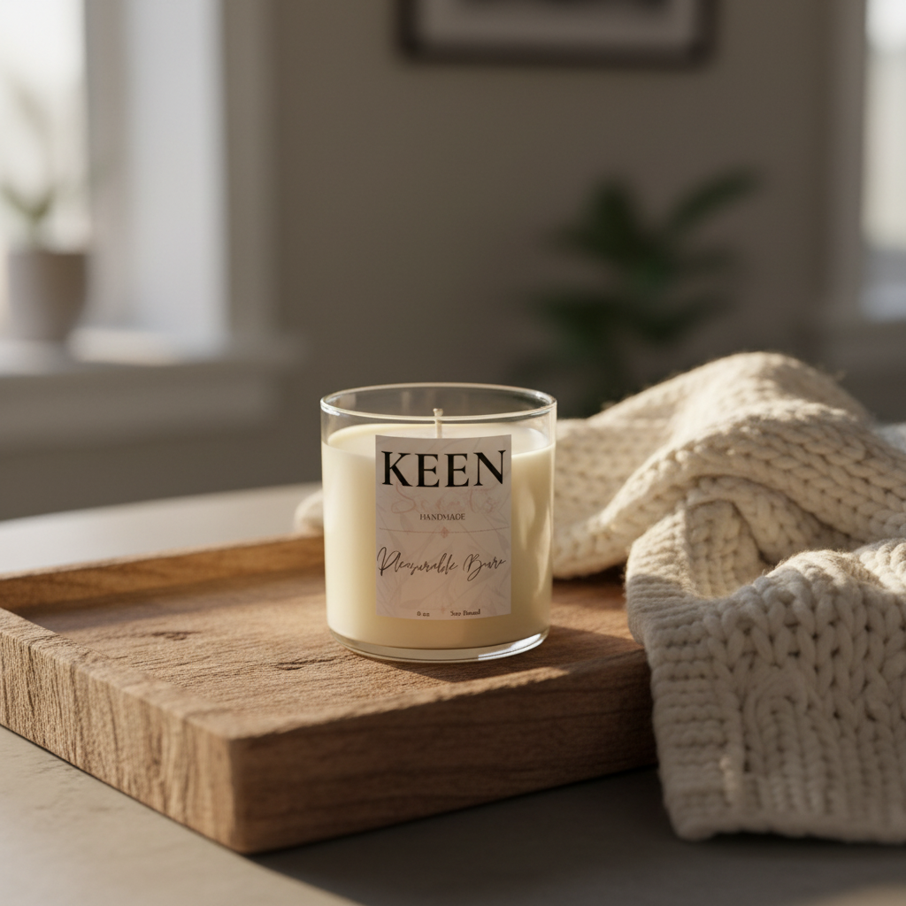 Keen Scents Pleasurable Burn Scented Candle