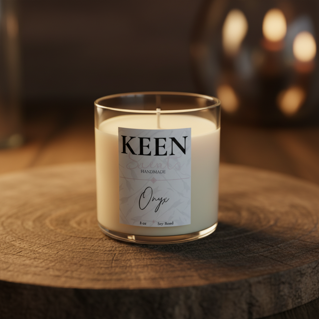 Keen Scents Onyx Scented Candle