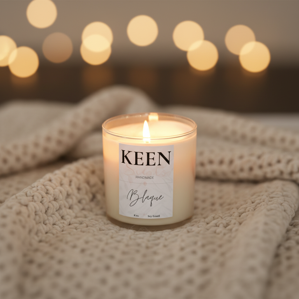 Keen Scents Blaque Scented Candle